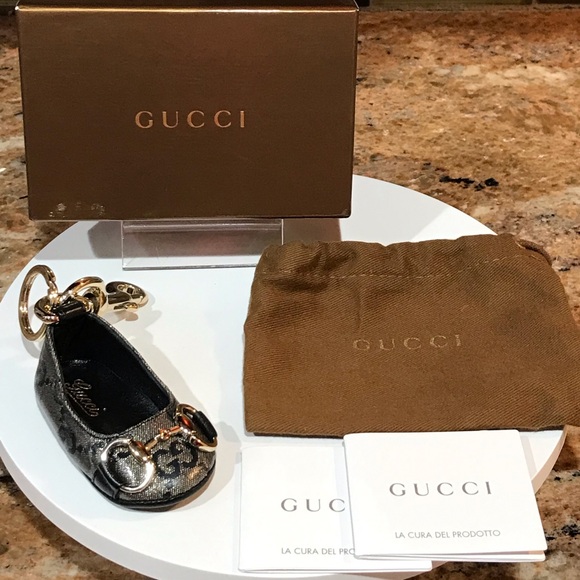 GUCCI GG Horsebit Shoes Keychain/ Bag Charm 😍🔥🥿 - Picture 3 of 17